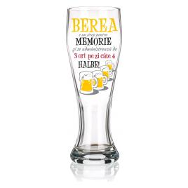 Pahar bere Berea - Sirop memorie