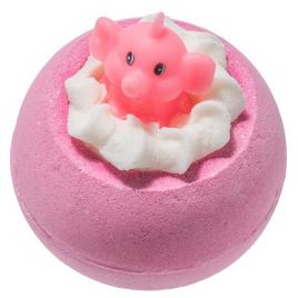 Bila baie cu jucarie Pink Elephants & Lemonade, Bomb Cosmetics, 160 g