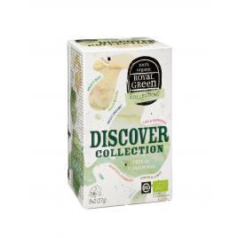 Ceai ecologic, Discovery Collection, selectie 8 tipuri de ceai x 2 plicuri, Royal Green , 27 g