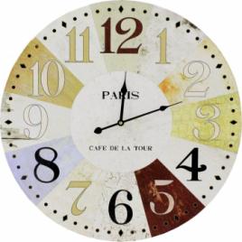 Ceas de perete Paris Cafe de la Tour 60cm