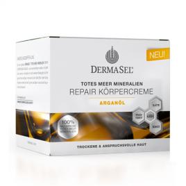 Crema reparatorie corp cu ulei de argan, Dermasel, 250 ml