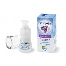 Ser intensiv antirid si anti-cearcan 24h hidro-nutritiv cu albastrele si tei 15 ml, Naturissima