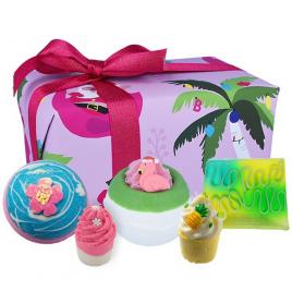 Set cadou Christmas Tropicana, 5 produse, Bomb Cosmetics