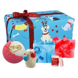 Set cadou Santa Paws 5 produse, Bomb Cosmetics