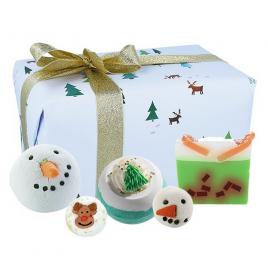 Set cadou Snow Flurry 5 produse, Bomb Cosmetics