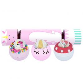 Set cadou The Christmas Unicorn Cracker, 3 produse, Bomb Cosmetics