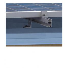 Mounting pentru 4 panouri fotovoltaicemontare pe acoperis inclinat tabla dreapta-L feet tabla-L FEET