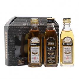 Bushmills whiskey set, whisky 3×0.05l