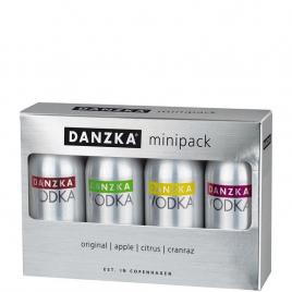 Danzka minipack vodka, vodka 4×0.05l