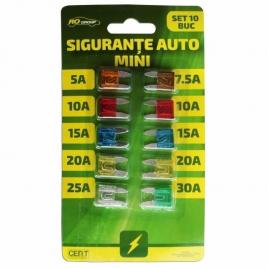 Set 10 sigurante auto mini rogroup 12v