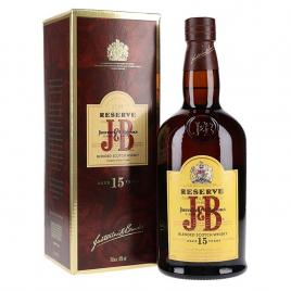 J&b reserve 15 ani, whisky 0.7l