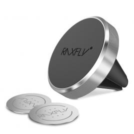 Suport magnetic silver pentru grila ventilatie  smartphone iphone/huawei/xiaomi/samsung auto