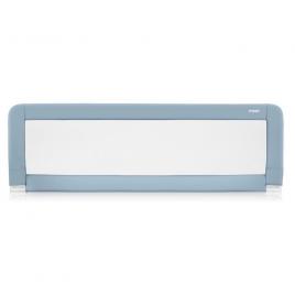 Bariera protectie anticadere pat copii, lungime 150 cm, albastru-gri, reer sleep'n keep xl