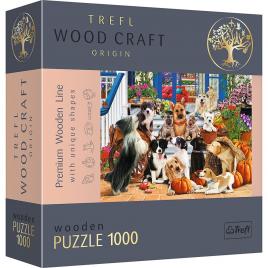 Puzzle din lemn 1000 piese trefl - echipa de catei