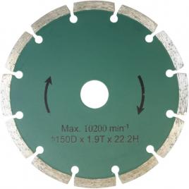 Set discuri diamantate pentru fierastrau circular guede gude58092, 2 bucati, o150 mm, 10200 rpm