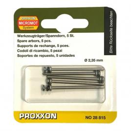 Set ax de prindere micromot proxxon  prxn28815, o2.35 mm, 5 bucati
