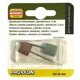Set tamburi flexibili din silicon-carbid  proxxon  prxn28295, o12 mm, 2 bucati