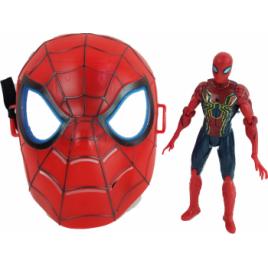 Figurina si masca Spiderman