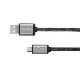 Cablu usb tata-micro usb tata otg 0.2m k&m