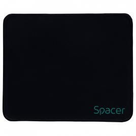 Mousepad spacer, cauciuc si material textil, 220 x 180 x 2 mm, negru 