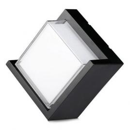 Lampa led 12w ip65 4000k alb neutru - negru