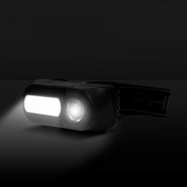Lanternă led cob + xpe - cu senzor de mișcare