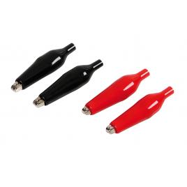 Cleme de precizie pentru tester acumulator micro-clips 4buc 45cm