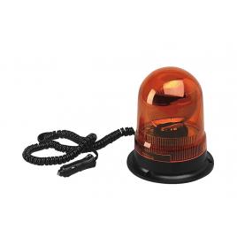 Girofar galben cu magnet cu bec halogen h3 12v