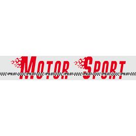 Autocolant parasolar motor sport 130x24cm - fluorescent