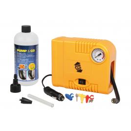 Compresor aer pump&go 12v si kit etansare pneuri