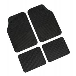 Covorase pvc universale drena 4 negre 4buc