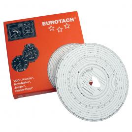 Diagrame hartie tahograf eurotach 100buc - 180km/h