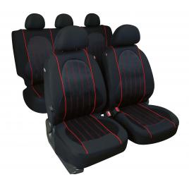 Huse scaun alyssa 9buc - negru