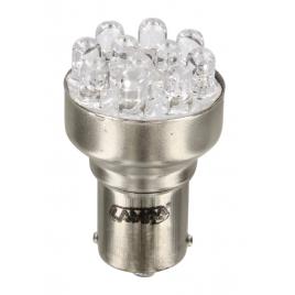 Bec multi-led 11led 12v frana ceata - p21w - ba15s - rosu