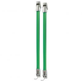 Benzi luminoase el-stripe 2buc 12v - 21cm - verde