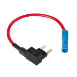 Conector rapid pentru doua sigurante plate mici 30+20a 12/24v