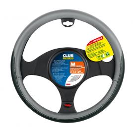 Manson volan club premium - m - ? 37/39cm - negru/gri