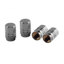 Ornamente capacele valve hexagonal 4buc - aluminiu