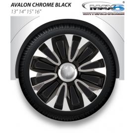 Capace roti auto avalone chrome black 4buc - 15''