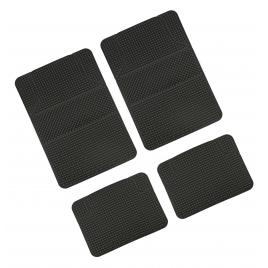 Covorase pvc universale california 4buc - negru