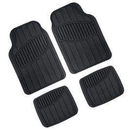 Covorase pvc universale kyoto 4buc - negru