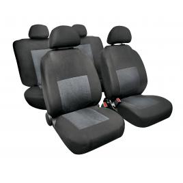 Huse scaun sport 8buc jacquard high-quality - gri
