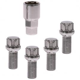 Prezoane antifurt jante sferice m14x15mm 4buc - tip d