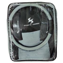Huse scaun sport series 13buc - negru/gri