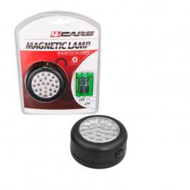 Lampa de lucru cu 24 led-uri si magnet rotunda 4cars