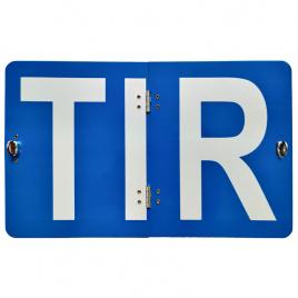 Placa identificare tir reflectorizanta pliabila 400x250mm kamar