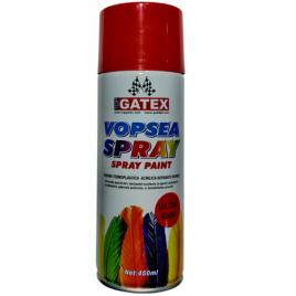 Vopsea acrilica spray 450ml top gatex - rosu 131/260