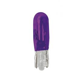 Bec clasic 12v 12w iluminat bord cap sticla t5 w2x46d 2buc - violet