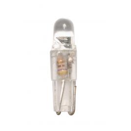 Bec tip led 12v soclu plastic t5 w2x46d 2buc - curcubeu