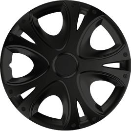 Capace roti auto dynamic bl 4buc - negru - 13''